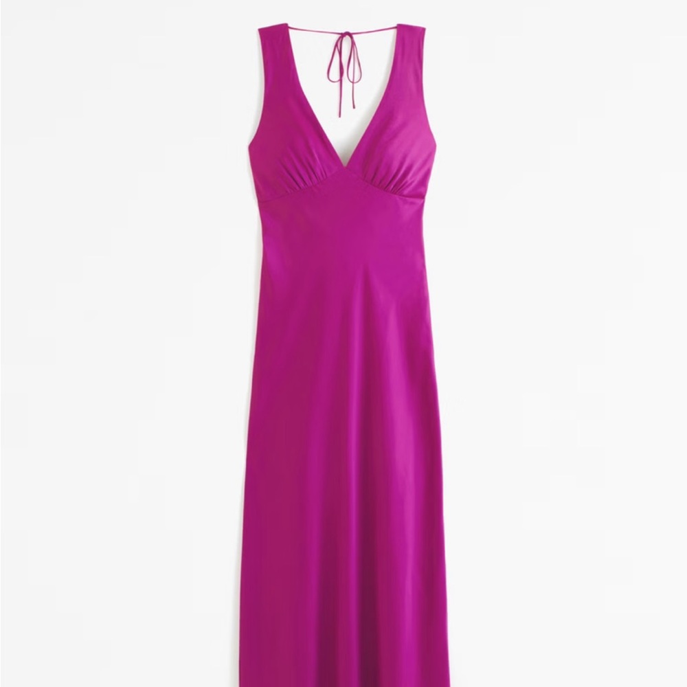 Abercrombie & Fitch Pink Backless Sleeveless Dress